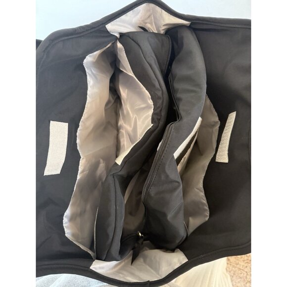 Bostanten Black Large Duffle Weatherproof Weekender Laptop Computer Bag - Picture 6 of 6